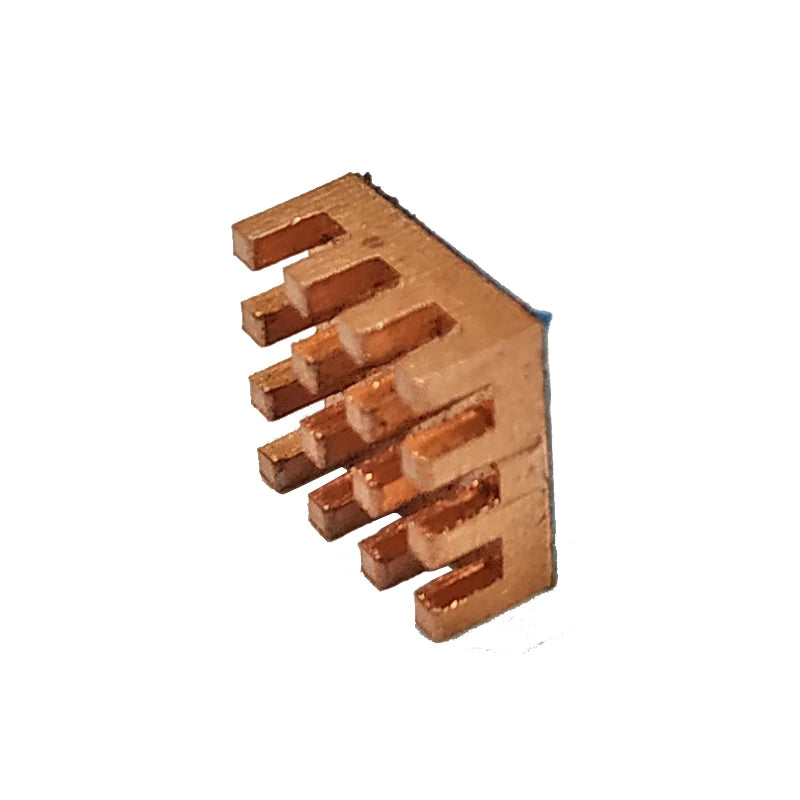 Custom 3pcs Pure Copper Mini Heat Sink Memory RAM Adhesive Back Cooling For VGA DDR MOS GPU IC Chipset Radiator Cooler Heatsink 9x9x4mm Manufacturer