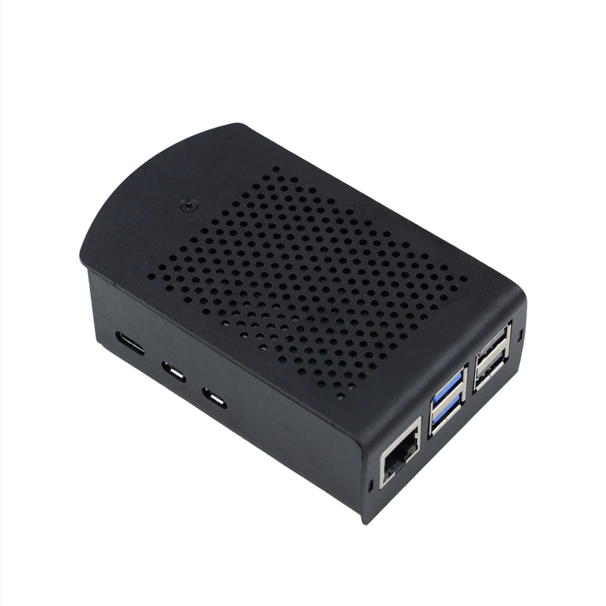 Raspberry Pi Case Aluminum Alloy Case Cover Cooling Protective Box With Raspberry Pi Active Cooler Fan For Raspberry Pi 5