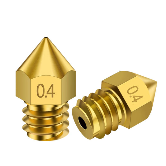 Custom MK8 Brass Nozzle 0.2 0.3 0.4 0.5 0.6MM Extruder Print Head Nozzle 1.75MM Filament For 3D Printer Ender-3 CR10 CR10S Manufacturer