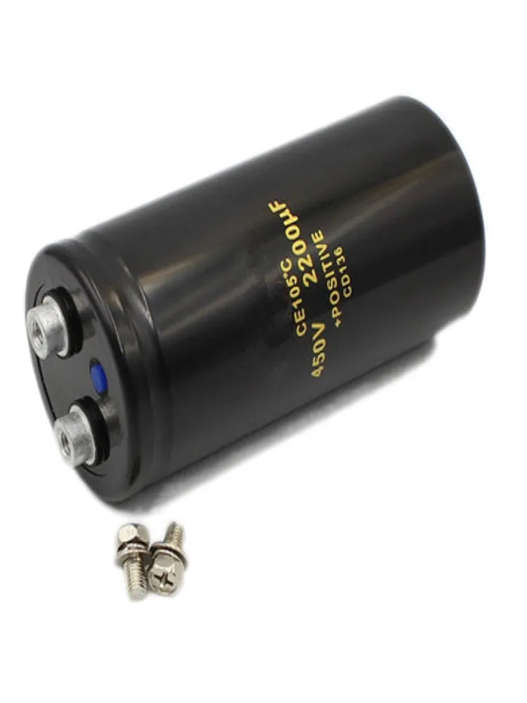 Custom 450V2200UF 50*105MM 2200UF 450V Aluminum Screw Audio Filtering Electrolytic Capacitor CD136 Manufacturer