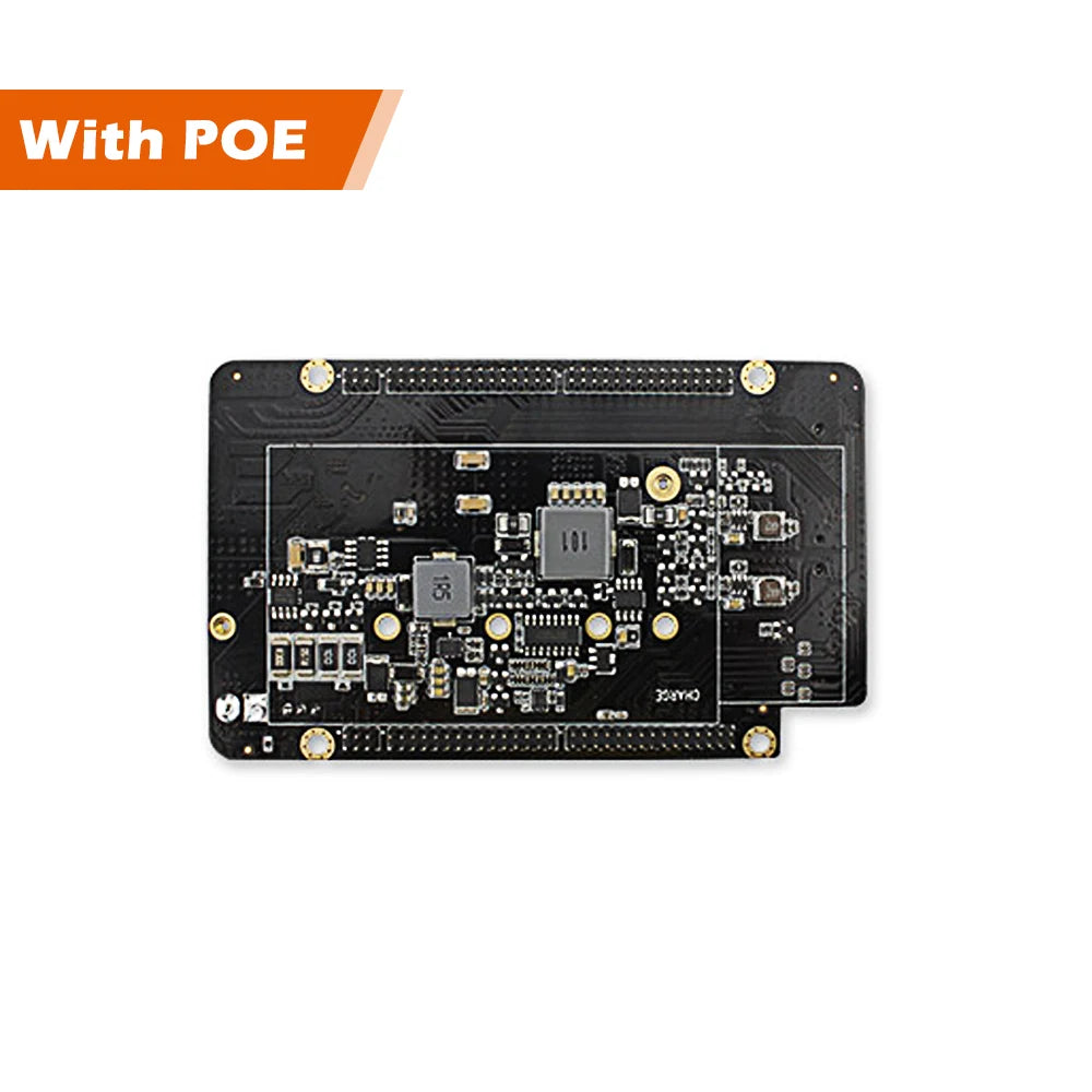 Custom PCBA ROC - RK3399 - MEZZ - M2 - POE expansion board Development Boards Manufacturer