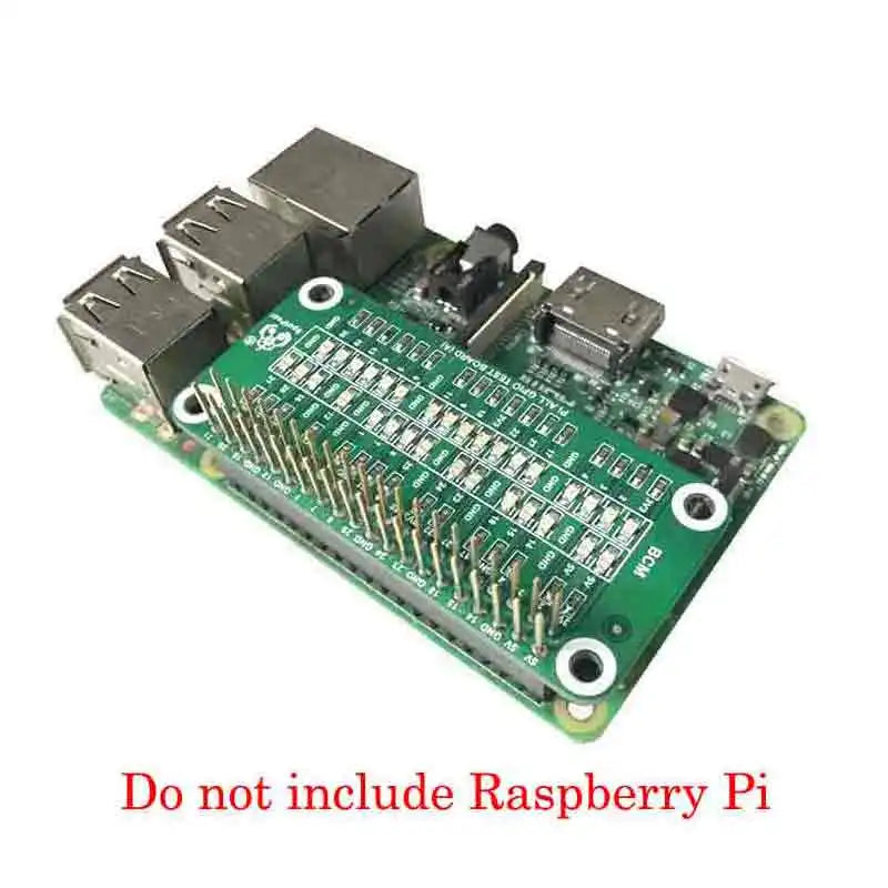 Raspberry Pin Test Custom Raspberry Pi IO All gpio test LED Test board starter board easy ...