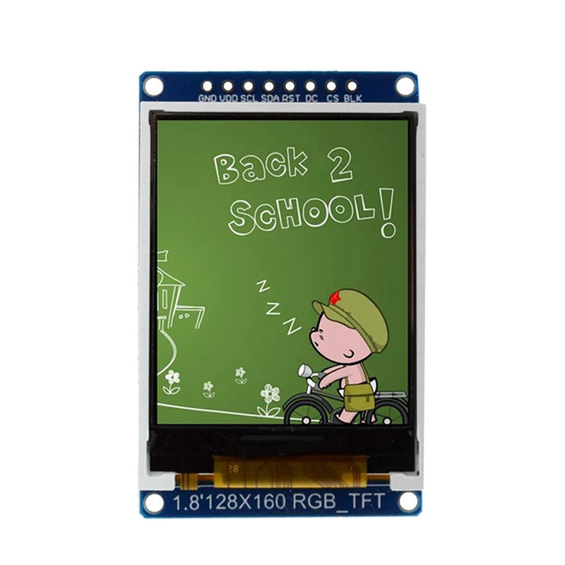 Custom TFT Display 0.96 1.3 1.44 1.8 inch IPS 7P SPI HD 65K Full Color LCD Module ST7735 / ST7789 Drive IC 80*160 240*240 (Not OLED) Manufacturer