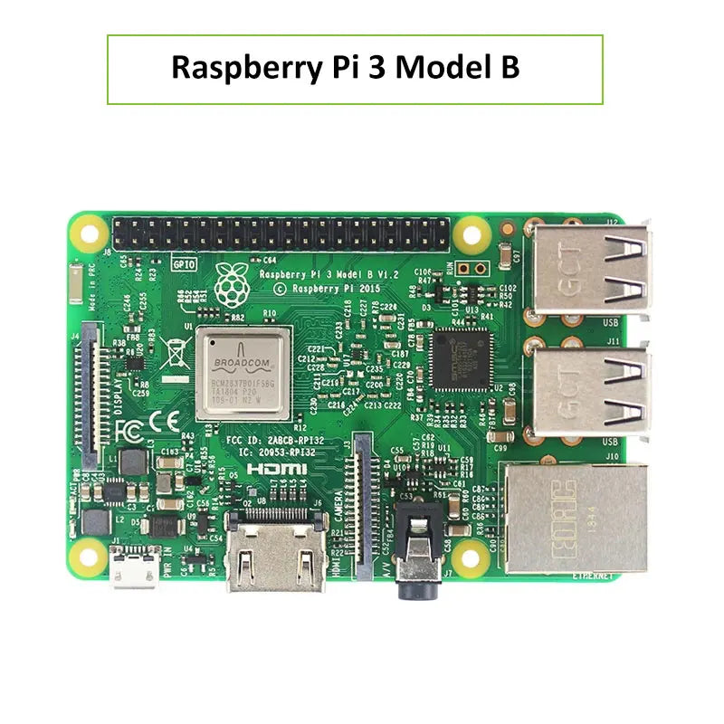 Custom Original Raspberry Pi 3 Model B Plus/Raspberry 3 Model B Board 1.4GHz 64-bit Quad-core ARM Cortex-A53 CPU with WiFi Manufacturer