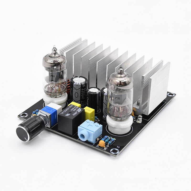 4*40W TDA7388 HIFI vacuum tube Audio Preamplifier board 4 Channels Stereo Digital Class D Power Amplifier board pcb assembly