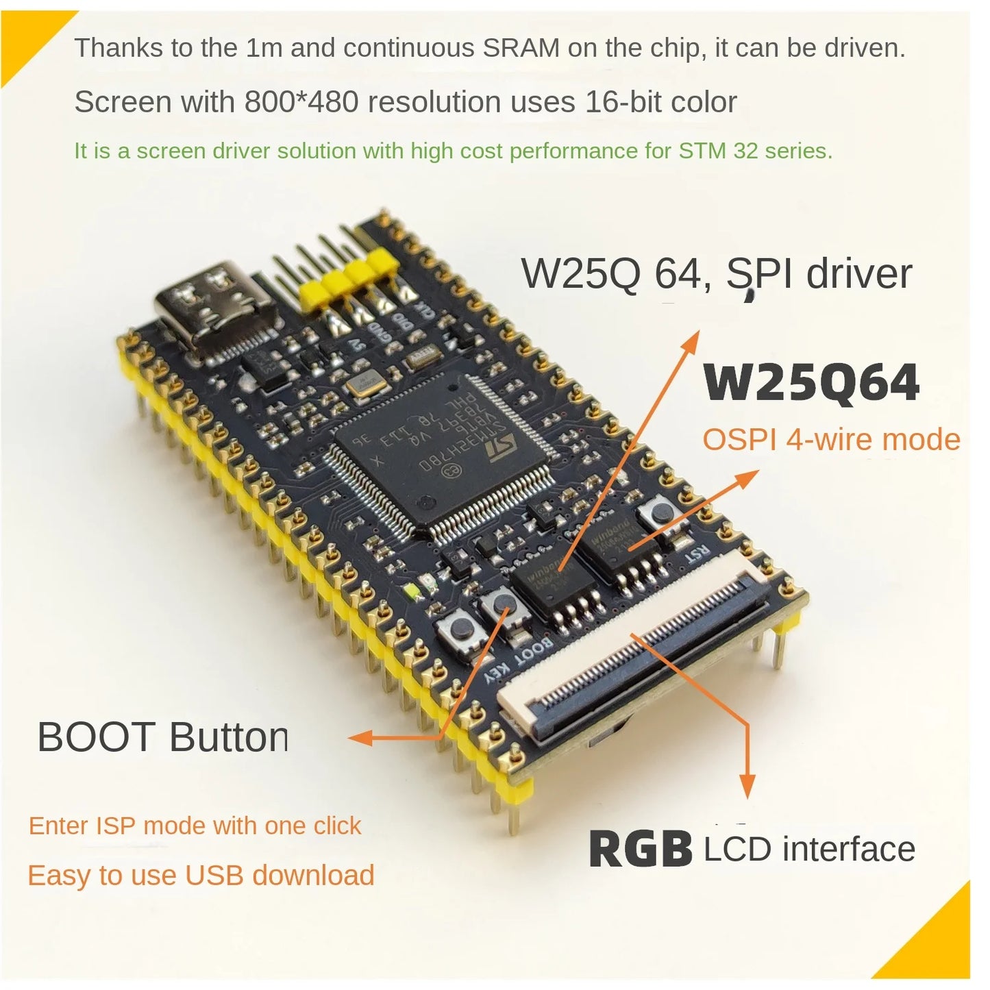 Custom Custom STM32H7B0 development board core board VBT6 replaces STM32H750/743 Manufacturer