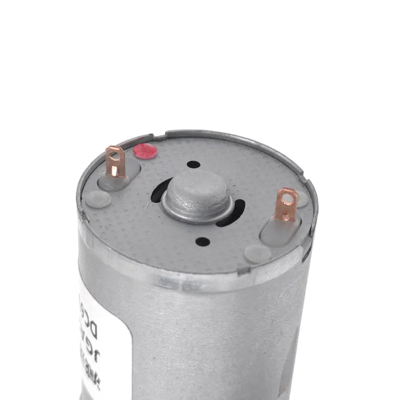 Custom 1PCS JGA25-370 DC motor geared motor 6/12/24V high torque electric gear motor 5/10/15/30/60/100/150/200/300/400/500/1000/1200rpm Manufacturer