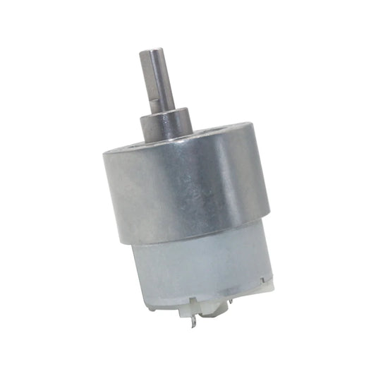 Custom DC 6V~12V 640RPM Large Torque Micro Full Metal Steel Gearbox Gear Reducer Motor Large Torque D-shaft DIY Robot Car Manufacturer