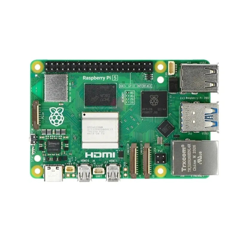 Raspberry Pi 5 8GB Board  With NEO5 M.2 NVME PCIE Case Kit