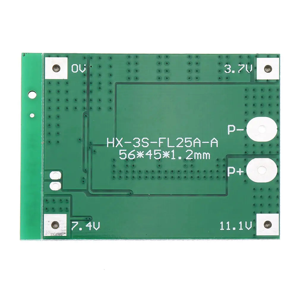 Custom 3S 4S 25A 40A 18650 Lithium Battery Protection Board 11.1V 12.6V 14.8V 16.8 High Current With Balanced Over Charge Discharge Manufacturer