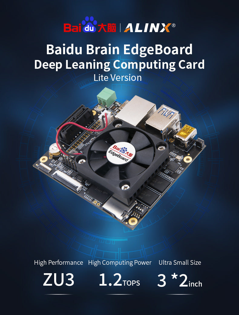 FZ3B: Xilinx Zynq UltraScale ZU3EGMPSOC Edgeboard Computing Card Learning AI Custom PCB yaman pcba hub pcba customize