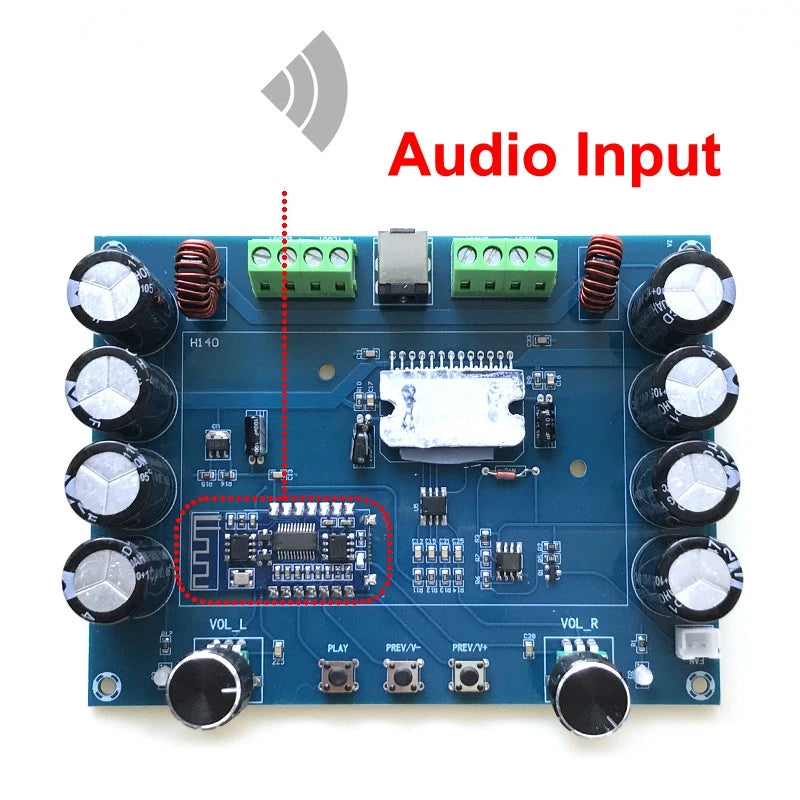 Custom TDA7850 4*50W Audio Power Amplifier Board Automotive Four Ch AMP Class AB Car Stereo Home Theater Amplifiers pcb assembly Manufacturer