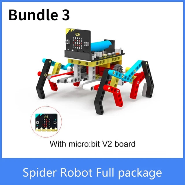 Custom custom Micro: Bit V2 Steel Diy Hexapod Robot Spider Robot Kit Manufacturer