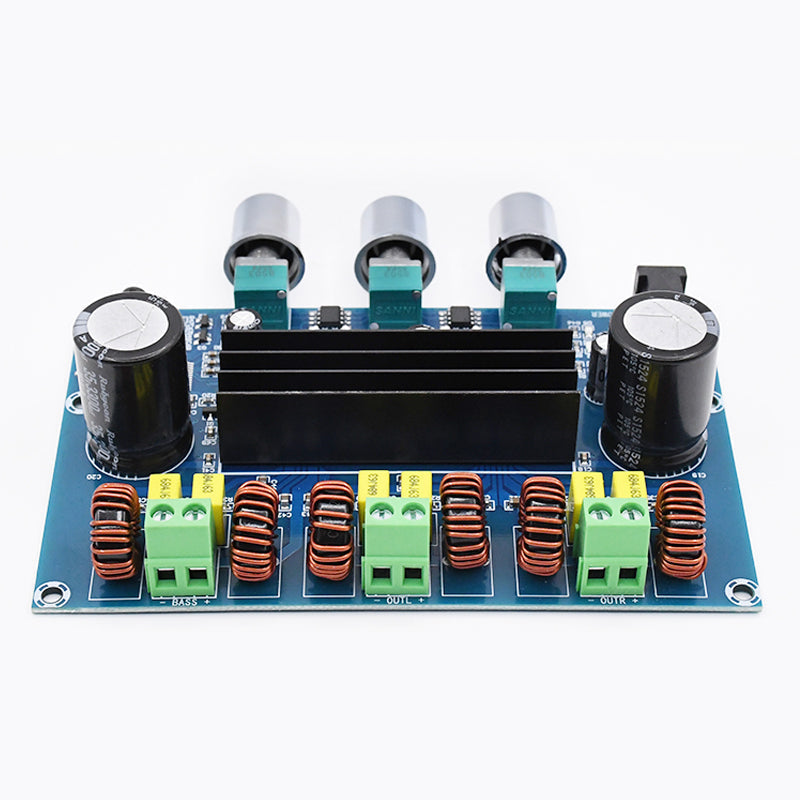 2*50W+100W  5.0 dual TPA3116D2 Power Subwoofer Amplifier Board 2.1 Channel TPA3116 Audio Stereo equalizer AUX Amp pcb assembly Customize