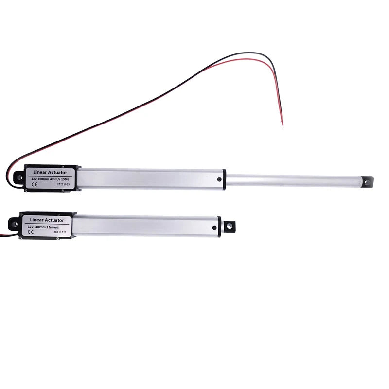 Custom 30mm/50mm/100mm/150mm DC 12V Mirco Electric Linear Actuator 30N/60N/100N/150N Motor Controller Mini Eectric Push Rod Putter Manufacturer
