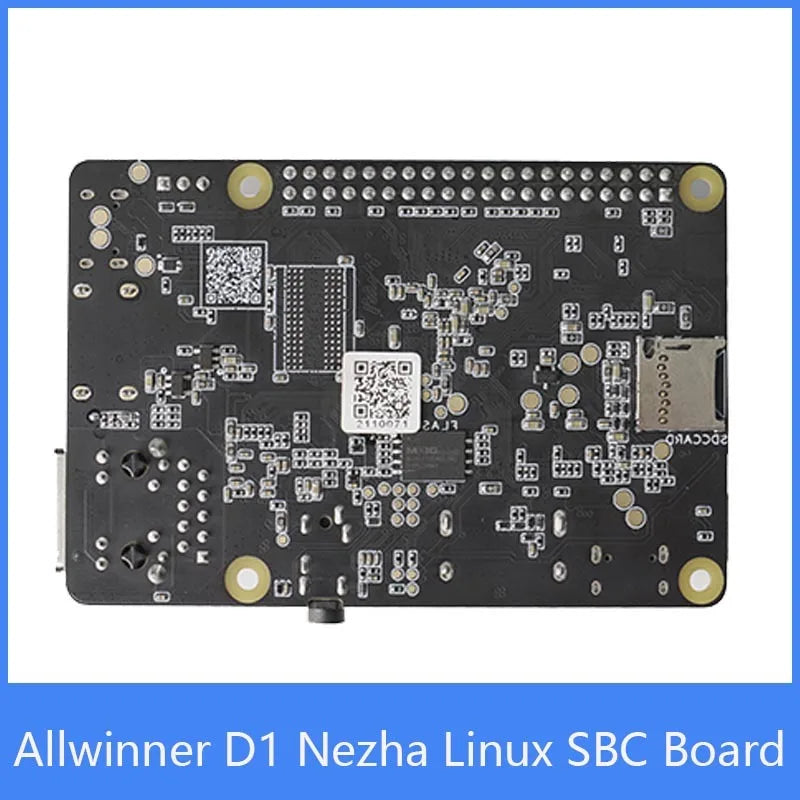 Custom Sipeed Nezha 64bit RISC-V Linux SBC Development board, Allwinner with 1GByte DDR3, Support Tina/Debian system Manufacturer