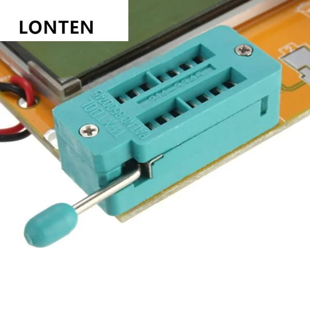 Custom Lonten Mega328 M328 LCR-T4 ESR Meter LCR led Transistor Tester Diode Triode Capacitance MOS PNP/NPN LCD Backlight V2.68 Manufacturer