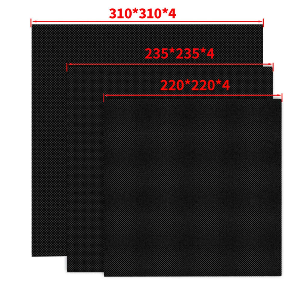 Custom 3D Printer Accessories Ultrabase Hot bed Platform Square Build Surface Glass Plate Lattice For Ender 3 CR10 MK3 Hot bed Sticker Manufacturer
