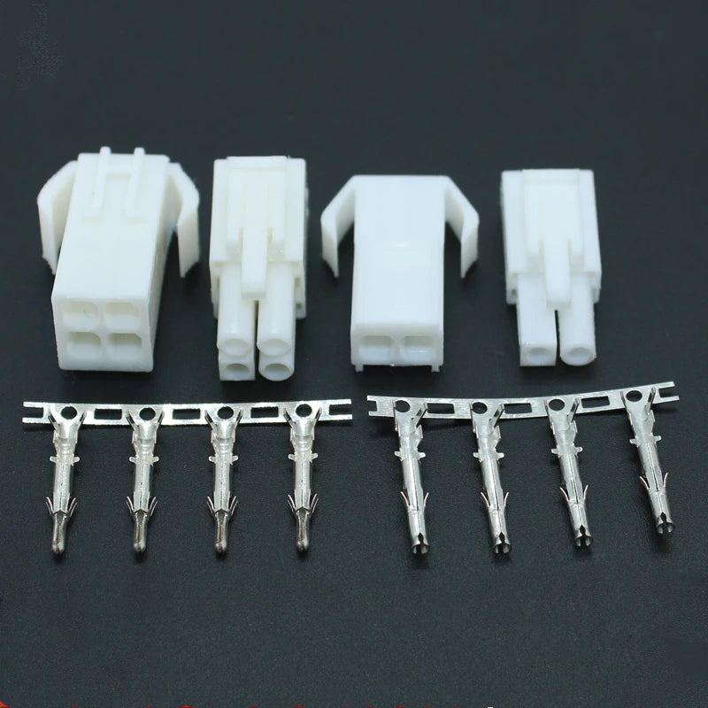 Custom Automotive connector EL-2/3/4/6/9P Small tamiya Connector 4.5mm EL4.5 Multipole Connectors Male + Female Plug + terminals Manufacturer