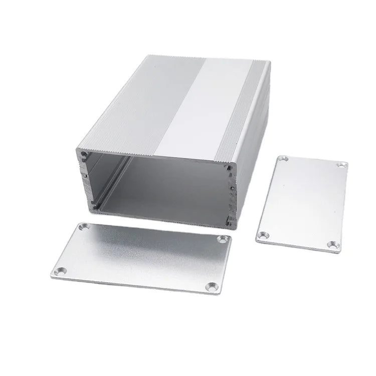 Custom Sliver color aluminum housing case for electronics project case 35(H)x69(W)x100(L) mm Manufacturer