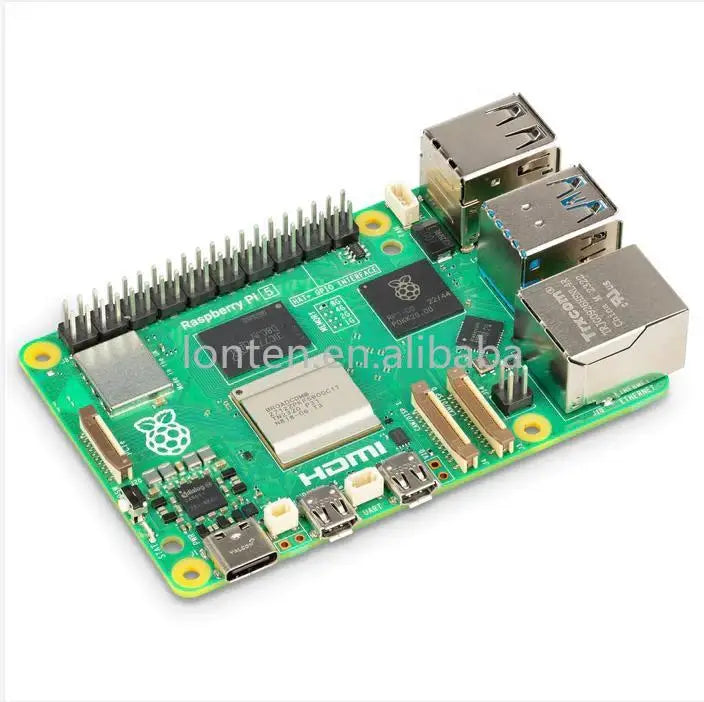 Custom Newest Raspberry Pi 5B  Raspberry Pi 5 Generation Development Board Arm Cortex-A76 Linux Development Board Manufacturer