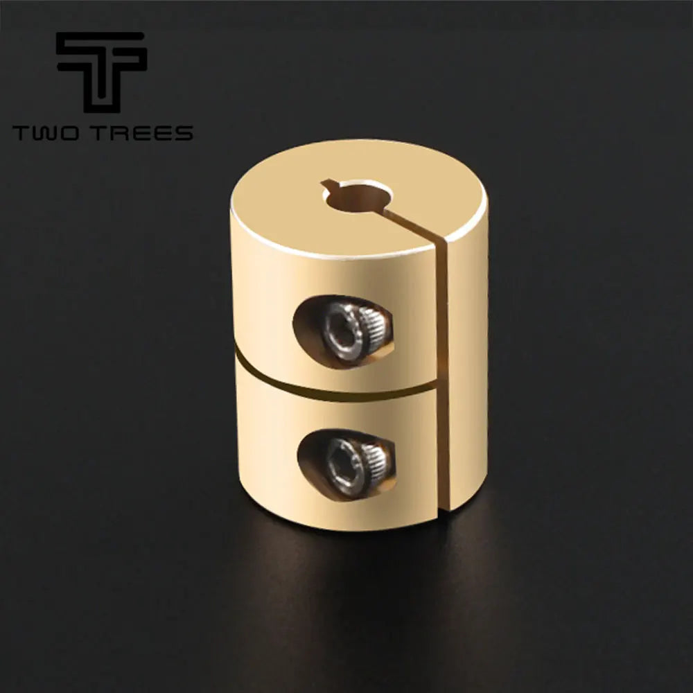 Custom 3D Printer T8 Lead screw rigid shaft coupler clamp stepper servo motor coupling D20L25 5x8x25mm for Ender 3 Ender 5 Blu-3 Manufacturer