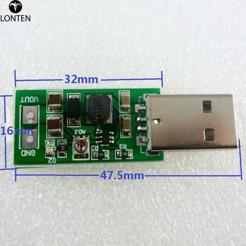 Custom TB414*5 USB 5V to DC 6V 9V 12V 15V adjustable Output DC DC Converter Step-up Boost Module for PTZ camera Smart Home LED Motor Manufacturer