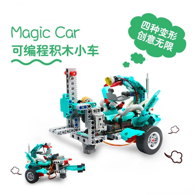 Custom Micro: Bit Programmable Building Blocks Smart Car Microbit Robot Kit DIY Splicing Four-in-One Manufacturer