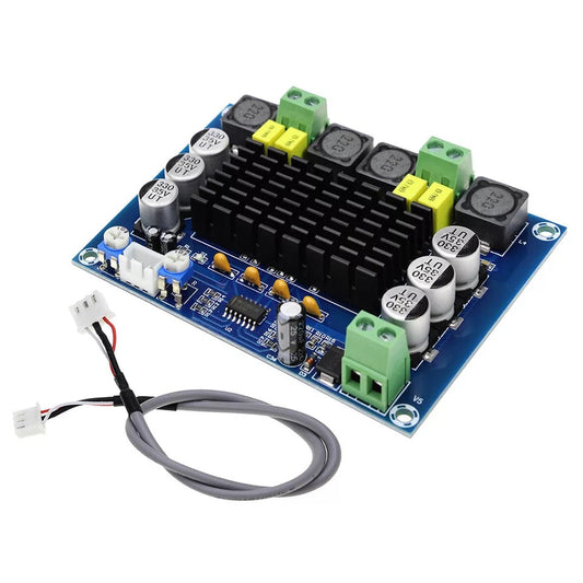 120W*2 TPA3116D2 Stereo Audio Amplifier Board Dual-channel Digital Class D Power Amplificador Modul 12V-24V  DIY pcb assembly Custom