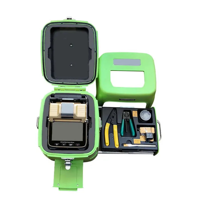 Custom AI-8C Signal Fire Automatic Optical Fiber Fusion Splicer  FTTH Optic Fiber Welding Splicing Machine AI-8C Manufacturer