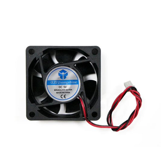 Custom 6025 DC Cooling fan Brushless 60mm DC 5V 2-Pin 60*60*25mm CPU Case Cooler Mini fan for 3D Printer parts Mini fan Manufacturer