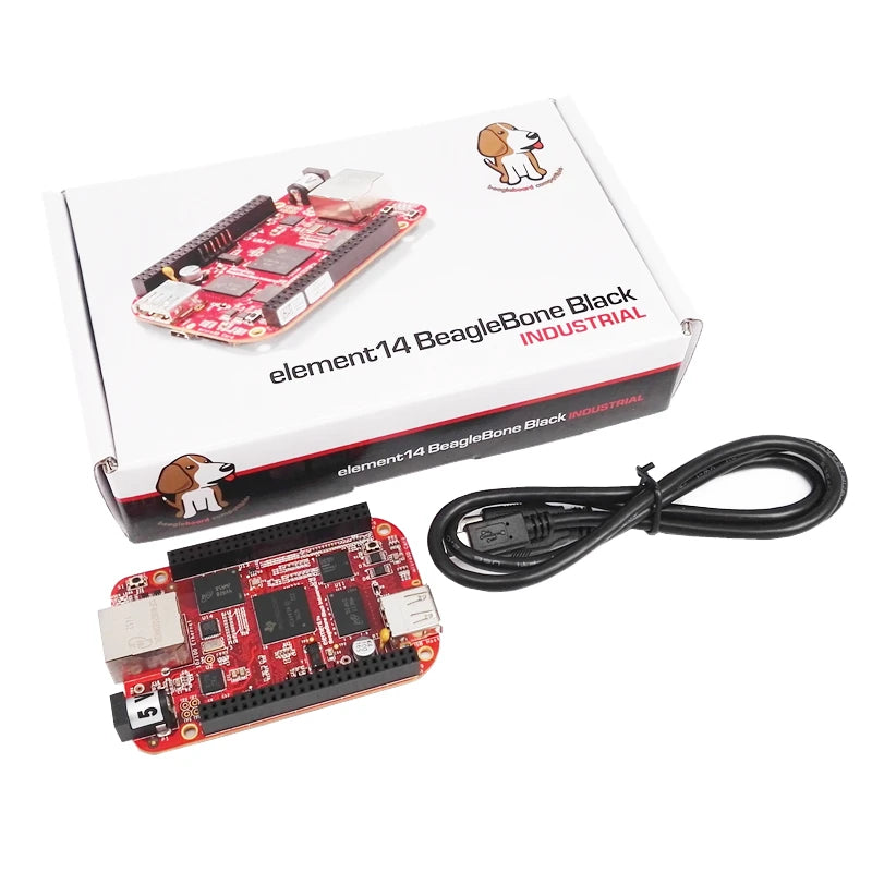 Custom ELEMENT14  BBONE-BLACK-IND-4G  BeagleBone Black Industrial Development Board red Manufacturer