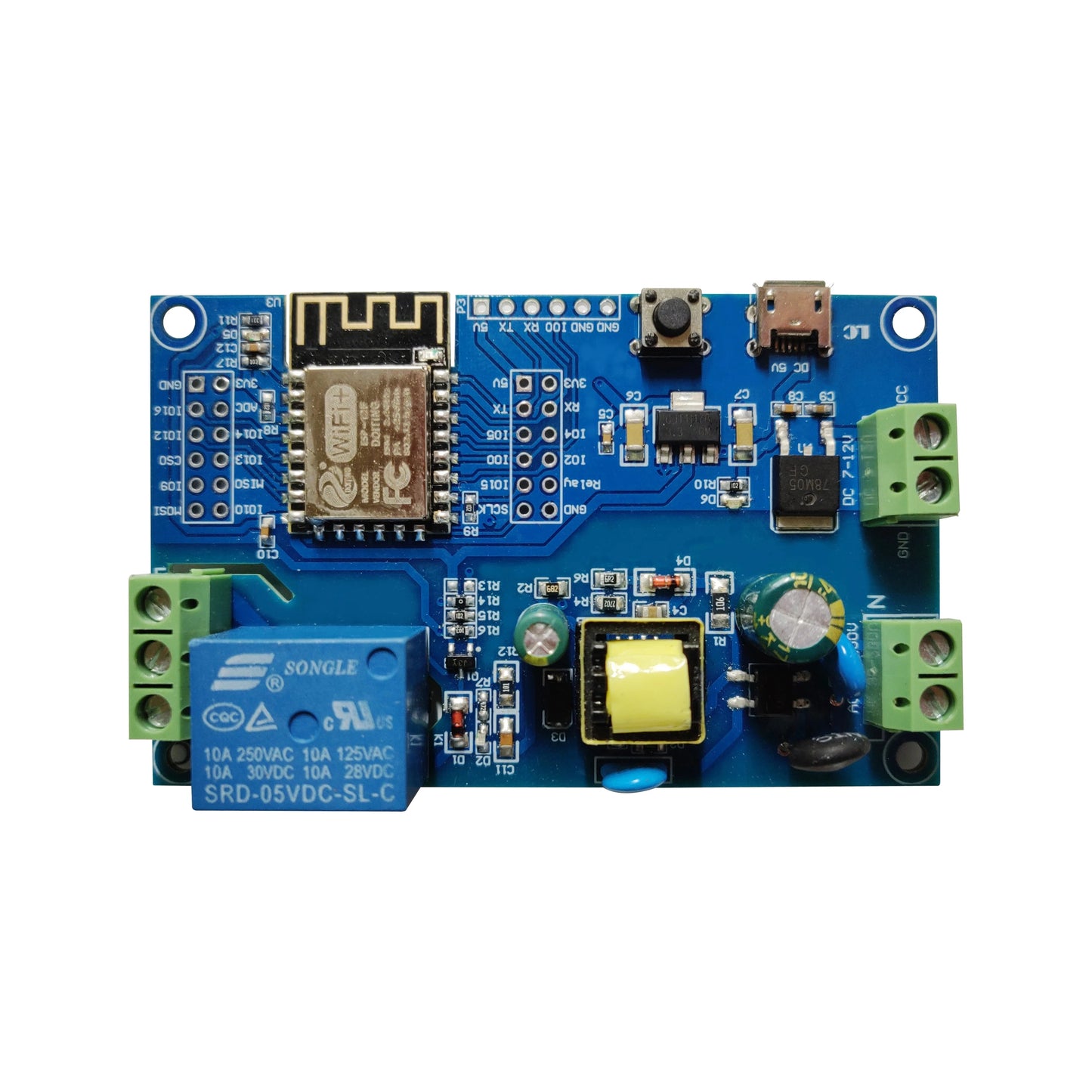 Custom AC/DC power ESP8266 WIFI single relay ESP-12F Development board Manufacturer