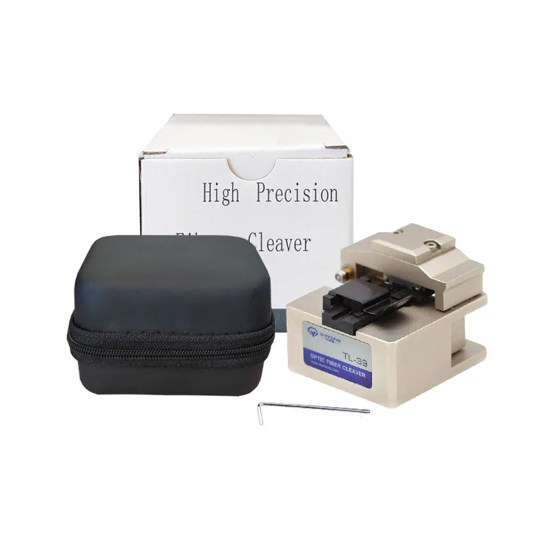 Custom High Precision T-39 Fiber Optic Cutter with Blade Life 48000 T-39 FTTH Optical Fiber Cleaver for FIber Fusion Splicer Machine Manufacturer