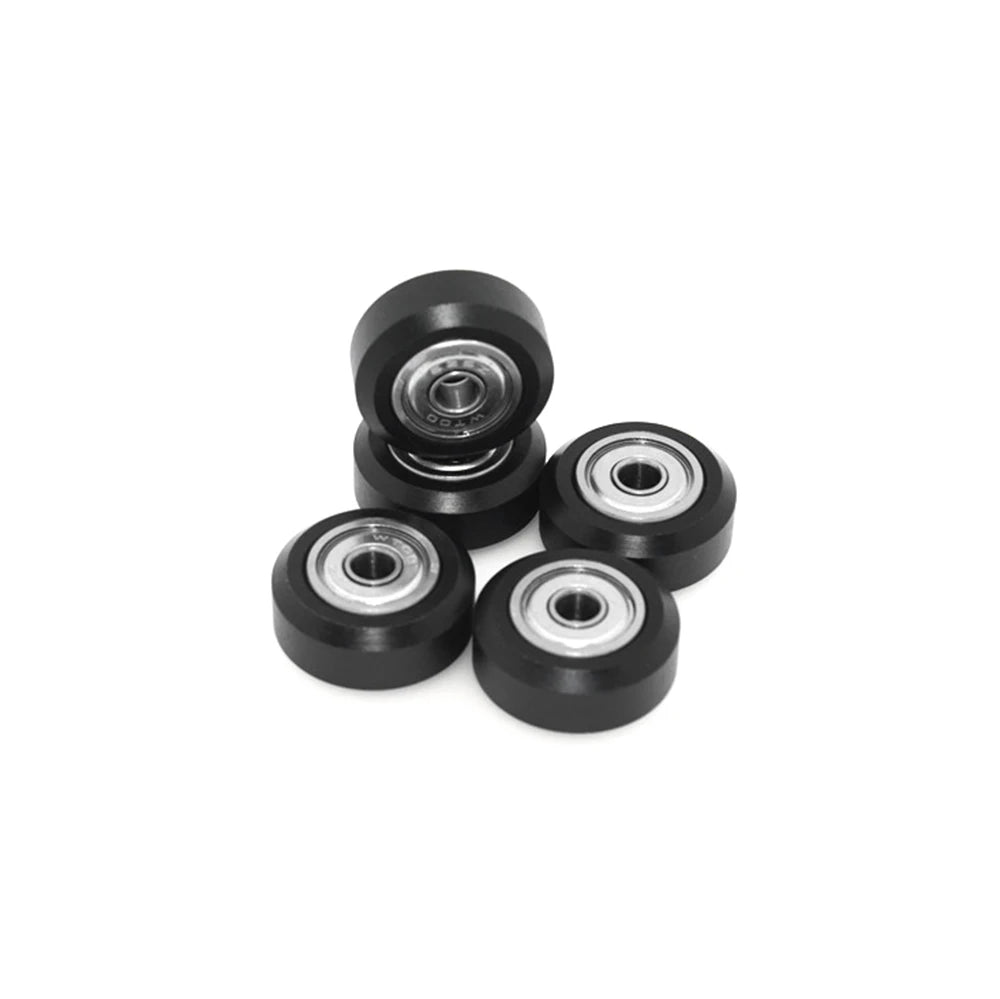Custom Plastic wheel POM with Bearings big Models Passive Round wheel Idler Pulley Gear perlin wheel for CR10 Ender 3 Manufacturer