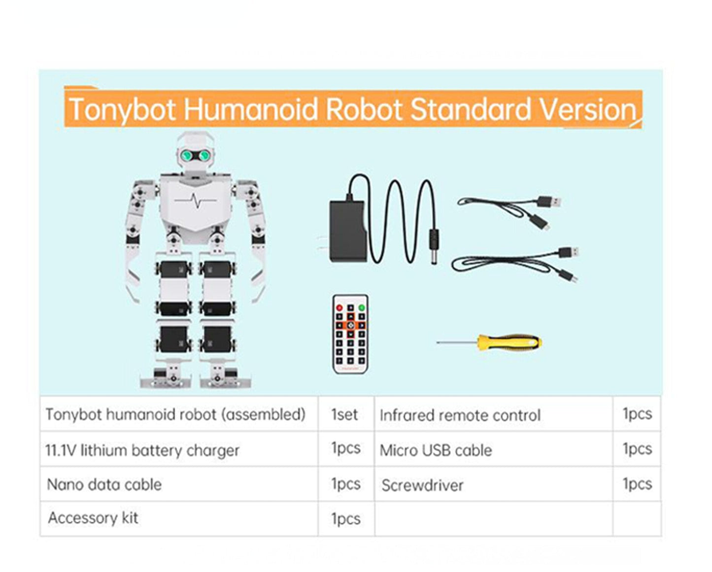 Humanoid Bionische Robot Tonybot/Arduino Educatief Kunstmatige Intelligentie Spraakherkenning Ai Programmering Development Kit customize