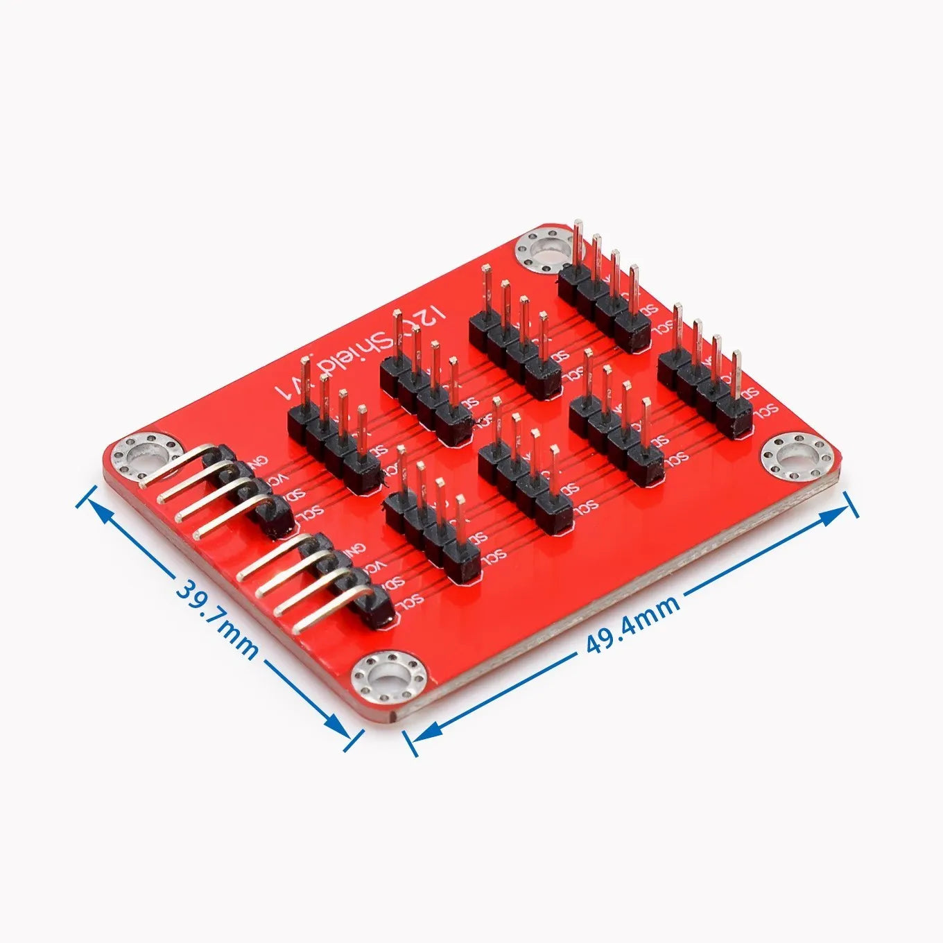 Custom I2C IIC interface extension conversion expansion board for Arduino Raspberry PI Microbit