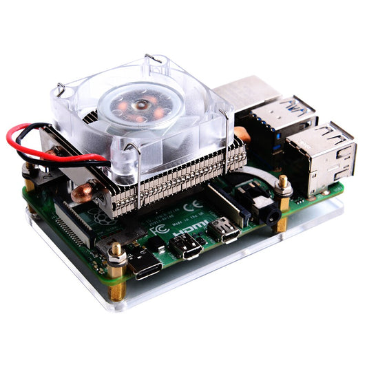 ICE-Tower Cooling Fan, Super Heat Dissipation for Raspberry Pi 4 Model B / 3B+ / 3B customize