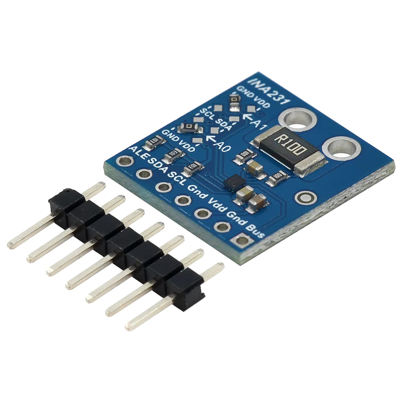 Custom I2C Interface Bi-Directional Current/Power Monitoring Sensor Module For Arduino