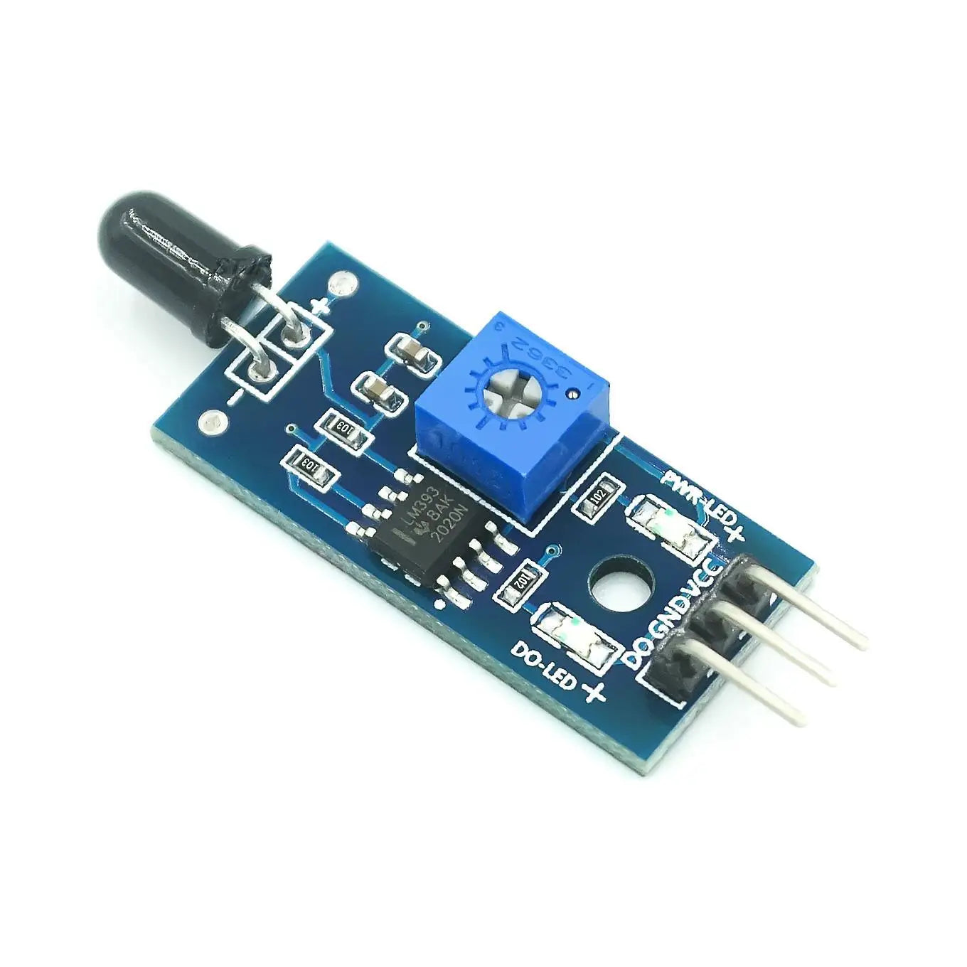 Custom IR Flame Sensor Module Detector Smartsense For Temperature Detecting Suitable    Wholesale