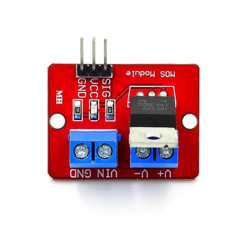 Custom IRF520 MOS Driver Module 0-24V Top Mosfet Button PWM Adjustment for Arduino MCU ARM Raspberry Pie