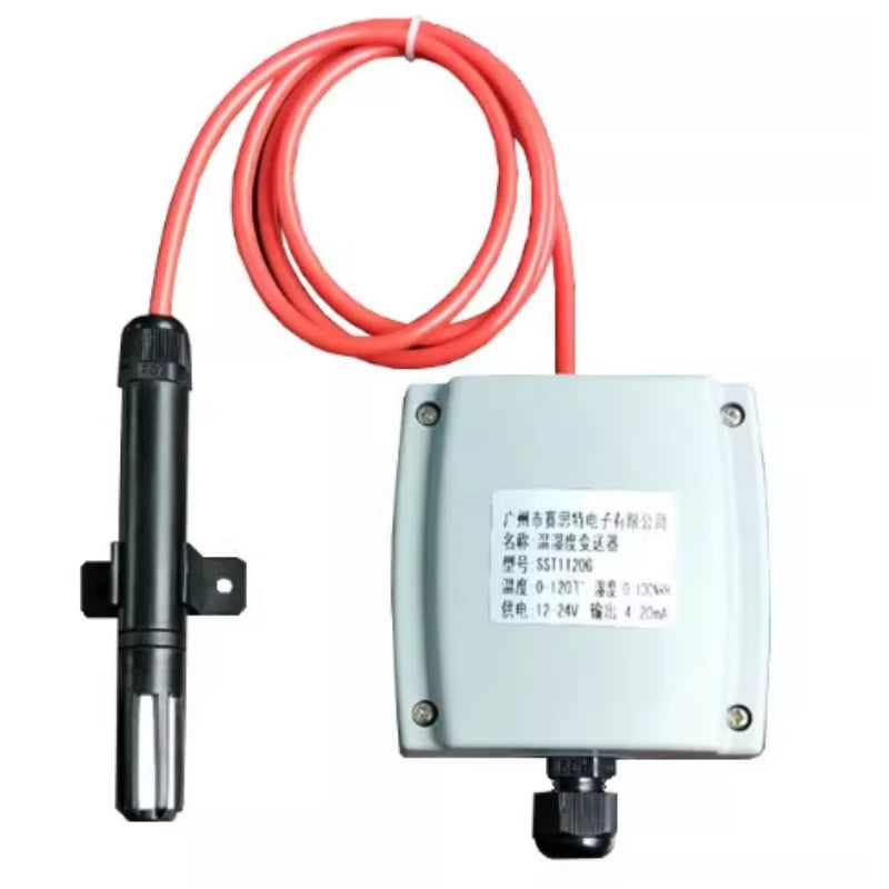 Custom Industrial high-temperature resistant air duct temperature and humidity transmitter probe 4-20mA 0-5V 0-10V 0-120 ℃