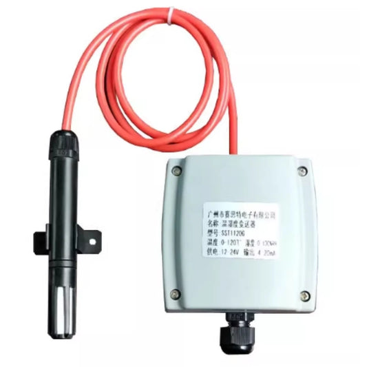 Custom Industrial high-temperature resistant air duct temperature and humidity transmitter probe 4-20mA 0-5V 0-10V 0-120 ℃