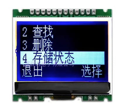 Custom JLX12864G-086-PN 12864 dot matrix LCD screen module without font library