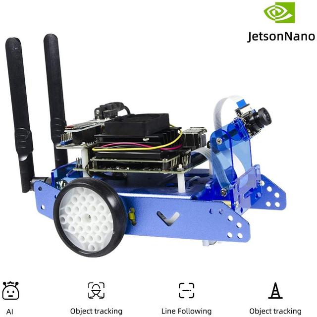 Jetbot Ai Kit Aangedreven Door Jetson Nano Customize