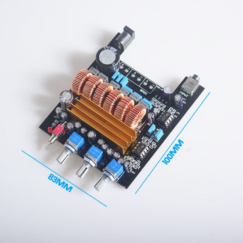 LONTEN Class D 2.1 HIFI audio High Power Digital Amplifier Board NE5532 * 2  TPA3116 NE5532 2 * 50W+100W customize