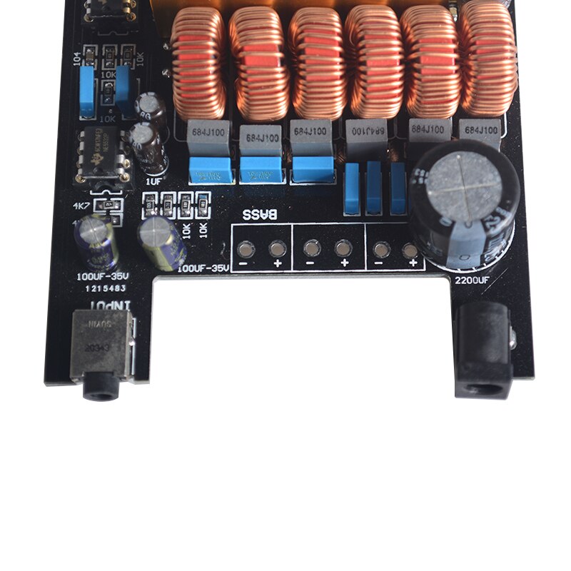 LONTEN Class D 2.1 HIFI audio High Power Digital Amplifier Board NE5532 * 2  TPA3116 NE5532 2 * 50W+100W customize