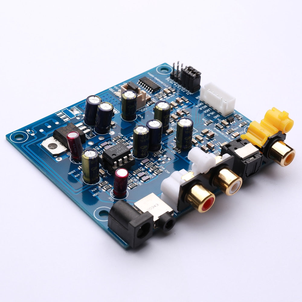 LONTEN M7A JRC55320 ES9038Q2M I2S DSD Optical Coaxial Input Decoder DAC Headphone Output Audio amplifier Board customize