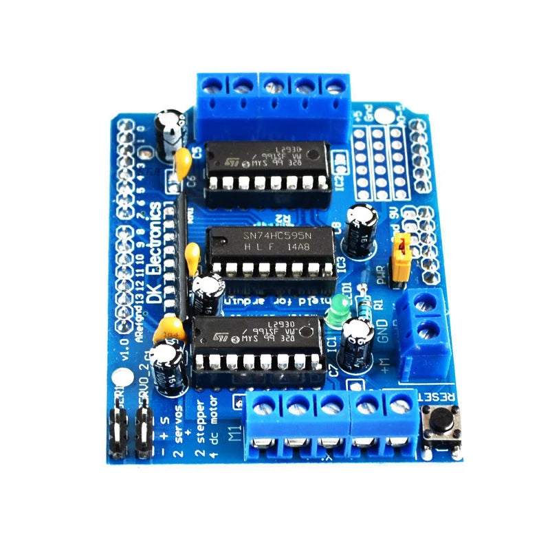 Custom L293D motor control shield motor drive expansion board FOR Arduino motor shield