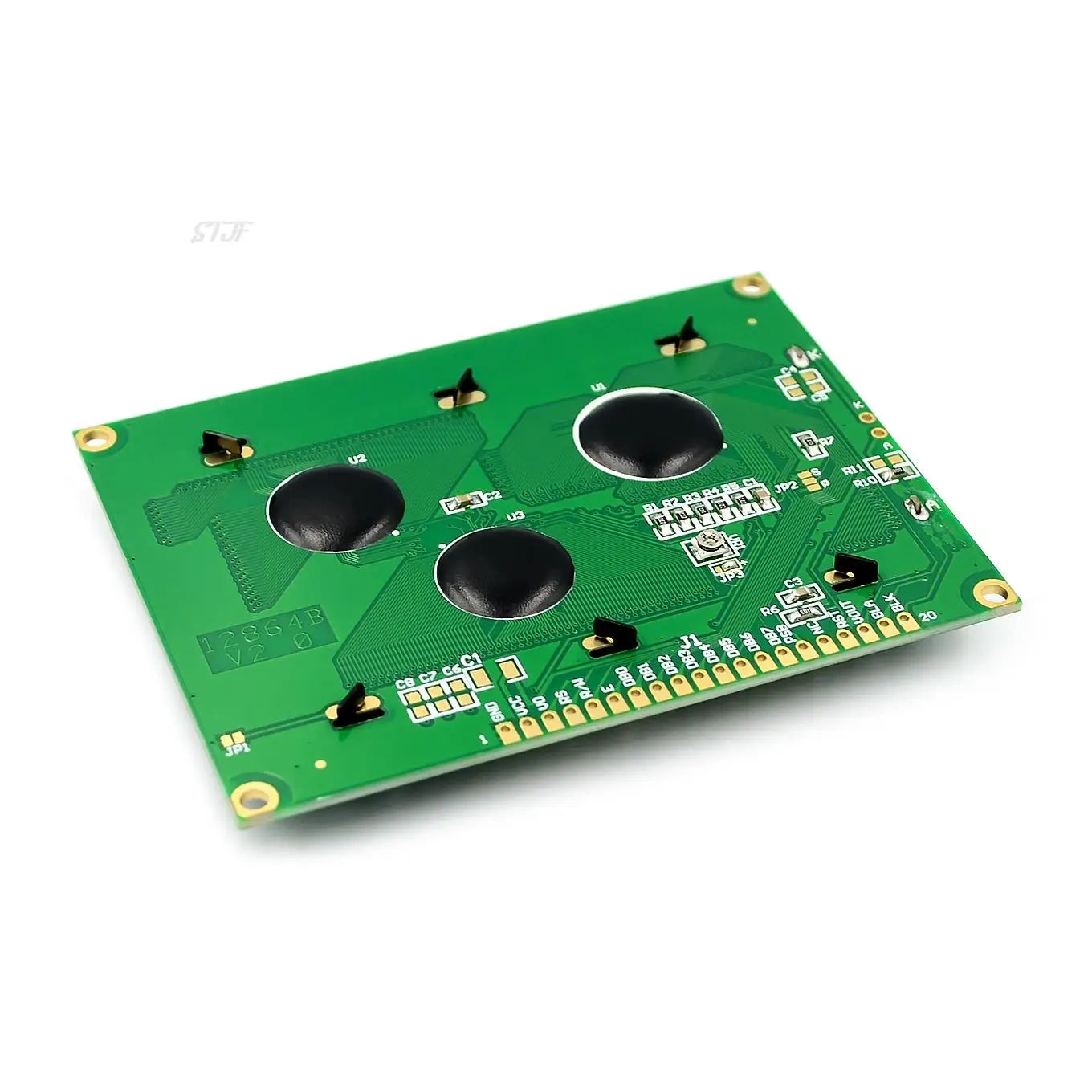 Custom LCD Board Yellow Green blue Screen 12864 128X64 5V blue screen display ST7920 LCD module for arduino 100% new original